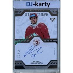 2024/25 Sportzoo ELH 2. serie #SL3-PH Patrik Hrehorčák Authentic Signature Level 3 06/49