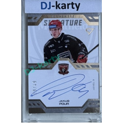 2024/25 Sportzoo ELH 2. serie #SL3-JP Jakub Pour Authentic Signature Level 3 29/49
