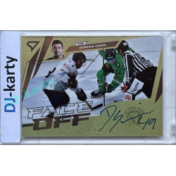 2024/25 Sportzoo ELH 2. serie #FOS-DS Dominik Simon Face-Off Auto xx/65