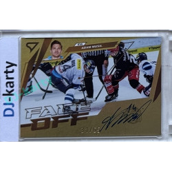 2024/25 Sportzoo ELH 2. serie #FOS-AM Adam Musil Face-Off Auto xx/65