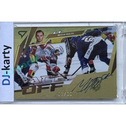 2024/25 Sportzoo ELH 2. serie #FOS-MH Mitch Hults Face-Off Auto xx/65