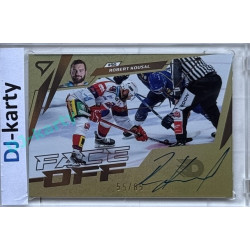2024/25 Sportzoo ELH 2. serie #FOS-JK Robert Kousal Face-Off Auto xx/65