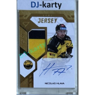 2024/25 Sportzoo ELH 2. serie #GJS-NH Nicolas Hlava Game Jersey Auto 25/30
