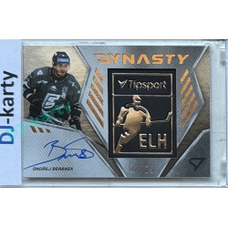 2024/25 Sportzoo ELH 2. serie #DYS-OB Ondřej Beránek Dynasty Copper Logo Auto 02/25