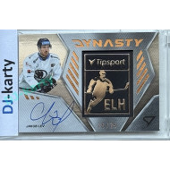 2024/25 Sportzoo ELH 2. serie #DYS-JL Jakub Lev Dynasty Copper Logo Auto 25/25