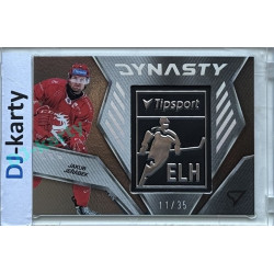 2024/25 Sportzoo ELH 2. serie #DY-01 Jakub Jeřábek Dynasty Silver Logo 10/35