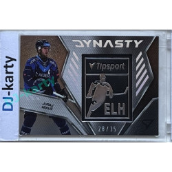 2024/25 Sportzoo ELH 2. serie #DY-21 Juraj Mikuš Dynasty Silver Logo 28/35