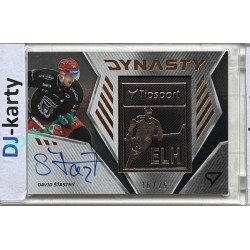 2024/25 Sportzoo ELH 2. serie #DYS-DS David Šťastný Dynasty Copper Logo Auto 16/25