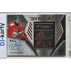 2024/25 Sportzoo ELH 2. serie #DYS-DR Dalibor Řezníček Dynasty Copper Logo Auto 11/25