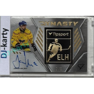 2024/25 Sportzoo ELH 2. serie #DYS-JV Jakub Valský Gold Logo Auto 2/5