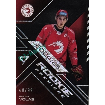 2024/25 Sportzoo ELH 2. serie #RP-10 Patrik Volas Rookie Premiere Limited xx/99