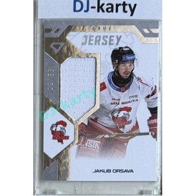 2024/25 Sportzoo ELH 2. serie #GJ-JO Jakub Orsava Game Jersey 44/85