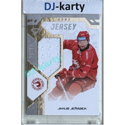2024/25 Sportzoo ELH 2. serie #GJ-JJ Jakub Jeřábek Game Jersey 66/85
