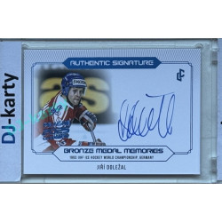 2023 LC Bronze Medal Memories 1993 #AS-22 Jiří Doležal 2025 Prague CardShow 1of1