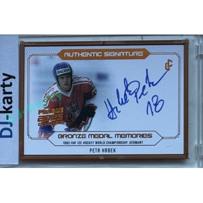 2023 LC Bronze Medal Memories 1993 #AS-16 Petr Hrbek Bronze Frame 2025 Prague CardShow 1of1