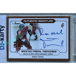 2023 LC Bronze Medal Memories 1993 #AS-21 Radek Ťoupal Bronze Frame 2025 Prague CardShow 1of1
