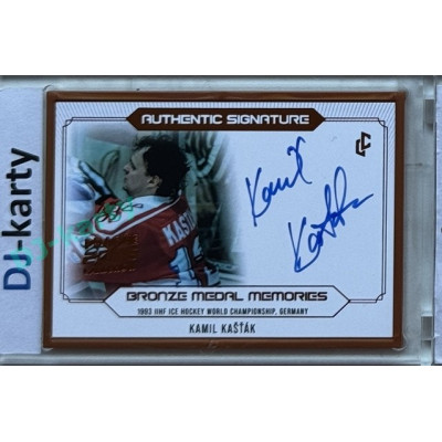 2023 LC Bronze Medal Memories 1993 #AS-12 Kamil Kašťák Bronze Frame 2025 Prague CardShow 1of1