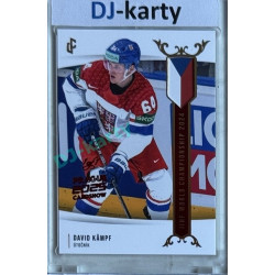 2024 LC Golden Prague Belongs to us #WCH-16 David Kämpf IIHF World Championship 2024 Red 2025 Prague CardShow 1of1