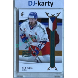 2024 LC Golden Prague Belongs to us #EHC-24 Filip Zadina Czech Hockey Games 2024 Turquoise 2025 Prague CardShow 1of1