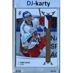 2024 LC Golden Prague Belongs to us #EHC-34 Tomáš Nosek Czech Hockey Games 2024 Gold 2025 Prague CardShow 1of1
