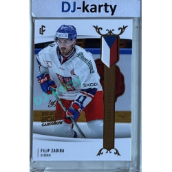2024 LC Golden Prague Belongs to us #EHC-24 Filip Zadina Czech Hockey Games 2024 Gold 2025 Prague CardShow 1of1