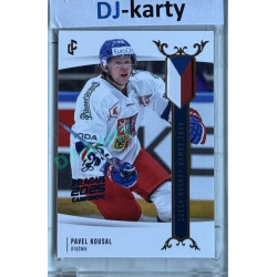 2024 LC Golden Prague Belongs to us #EHC-19 Pavel Kousal Czech Hockey Games 2024 Blue 2025 Prague CardShow 1of1