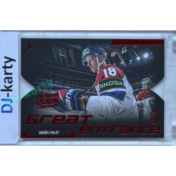 2024 LC Golden Prague Belongs to us #GE-11 Ondřej Palát Great Entrance DC Red 2025 Prague CardShow 2/2