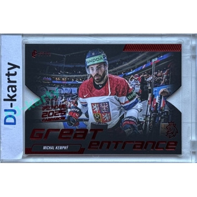 2024 LC Golden Prague Belongs to us #GE-03 Michal Kempný Great Entrance DC Red 2025 Prague CardShow 1/2