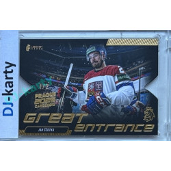 2024 LC Golden Prague Belongs to us #GE-05 Jan Ščotka Great Entrance DC Gold 2025 Prague CardShow 1/2