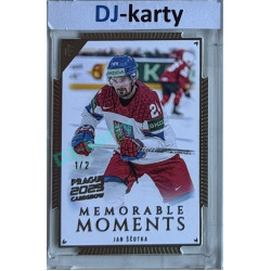 2024 LC Memorable Moments #MO-072 Jan Ščotka DC Platinum 2025 Prague CardShow 1/2