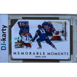 2024 LC Memorable Moments #MO-031 Ondřej Kaše DC Platinum 2025 Prague CardShow 1/2