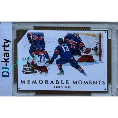 2024 LC Memorable Moments #MO-031 Ondřej Kaše DC Platinum 2025 Prague CardShow 1/2
