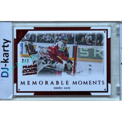 2024 LC Memorable Moments #MO-021 Ondřej Kaše Red 2025 Prague CardShow 2/2