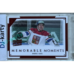 2024 LC Memorable Moments #MO-018 Ondřej Kaše Red 2025 Prague CardShow 2/2