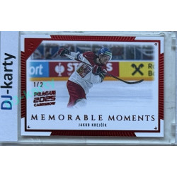 2024 LC Memorable Moments #MO-030 Jakub Krejčík Red 2025 Prague CardShow 1/2