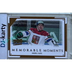 2024 LC Memorable Moments #MO-018 Ondřej Kaše Gold 2025 Prague CardShow 1/2