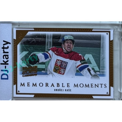 2024 LC Memorable Moments #MO-018 Ondřej Kaše Gold 2025 Prague CardShow 1/2