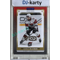2024/25 Goal Cards Maxa liga 1. série #CHOM-18 Darek Hejcman Parallel Expo Gold 1of4