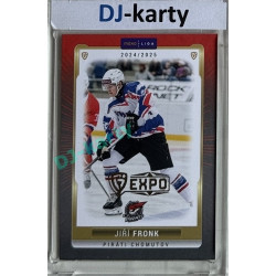 2024/25 Goal Cards Maxa liga 1. série #CHOM-23 Jiří Fronk Parallel Expo Gold 1of4