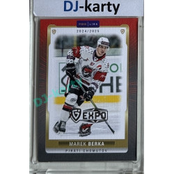 2024/25 Goal Cards Maxa liga 1. série #CHOM-11 Marek Berka Parallel Expo Silver 1of4
