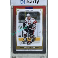 2024/25 Goal Cards Maxa liga 1. série #CHOM-14 Martin Tůma Parallel Expo Silver 1of4