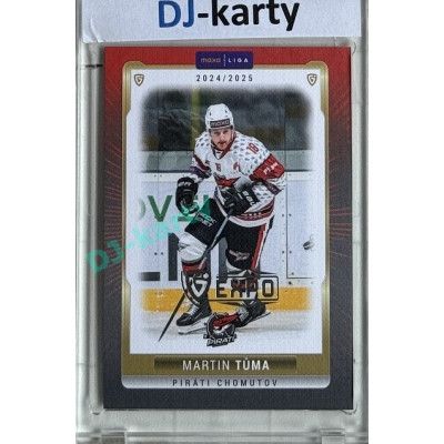 2024/25 Goal Cards Maxa liga 1. série #CHOM-14 Martin Tůma Parallel Expo Silver 1of4