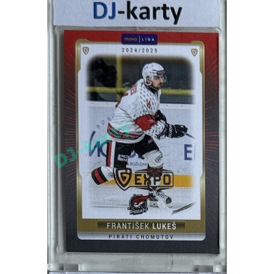 2024/25 Goal Cards Maxa liga 1. série #CHOM-13 František Lukeš Parallel Expo Silver 1of4