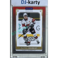 2024/25 Goal Cards Maxa liga 1. série #CHOM-08 Vojtěch Husinecký Parallel Expo Silver 1of4