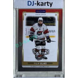 2024/25 Goal Cards Maxa liga 1. série #CHOM-07 Filip Eliáš Parallel Expo Silver 1of4