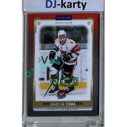 2024/25 Goal Cards Maxa liga 1. série #CHOM-14 Martin Tůma Parallel Expo Green 1of2
