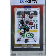 2024/25 Goal Cards Maxa liga 1. série #CHOM-11 Marek Berka Parallel Expo Green 1of2