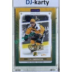 2024/25 Goal Cards Maxa liga 1. série #VSE-11 Tom Ondračka Parallel Expo Gold 1of4