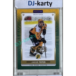 2024/25 Goal Cards Maxa liga 1. série #VSE-06 Jakub Teper Parallel Expo Gold 1of4