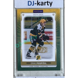 2024/25 Goal Cards Maxa liga 1. série #VSE-24 Erik Pospíšil Parallel Expo Gold 1of4